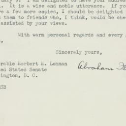 Letter: 1950 February 10