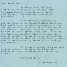 Letter: 1951 July 5