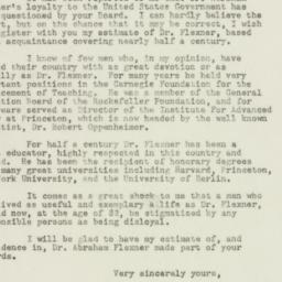 Letter: 1948 October 27