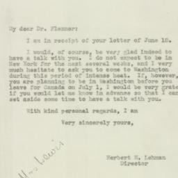 Letter: 1943 June 23