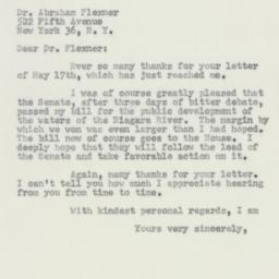 Letter: 1956 May 19