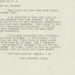 Letter: 1948 November 19