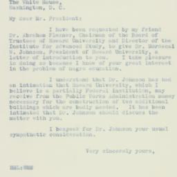Letter: 1933 October 4