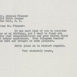 Letter: 1955 March 31