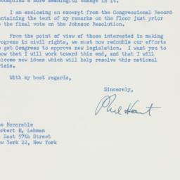 Letter: 1959 January 14