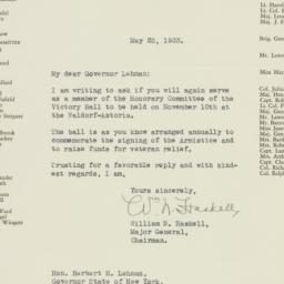 Letter: 1933 May 25