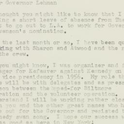 Letter: 1960 June 28