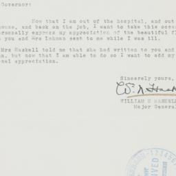 Letter: 1938 January 25