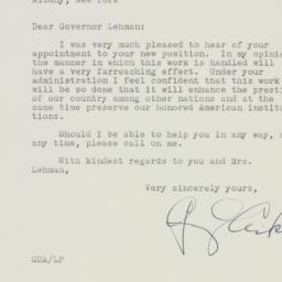 Letter: 1940 November 30