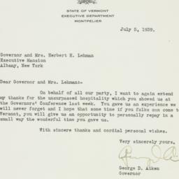 Letter: 1939 July 5