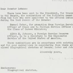 Letter: 1952 January 10