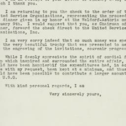 Letter: 1943 January 29