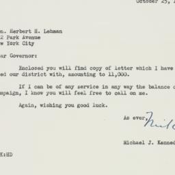 Letter: 1946 October 25