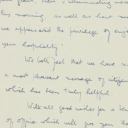 Letter: 1935 January 1