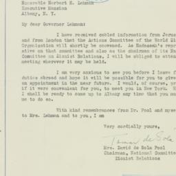 Letter: 1938 January 18