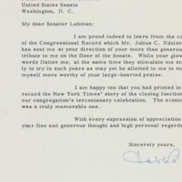 Letter: 1955 May 3