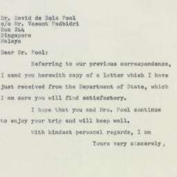Letter: 1956 January 5