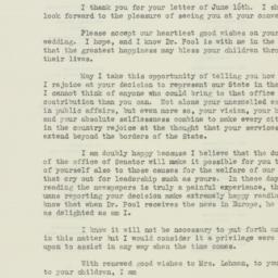 Letter: 1938 June 24
