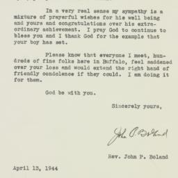 Letter: 1944 April 13