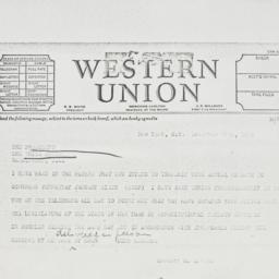 Telegram: 1936 December 29