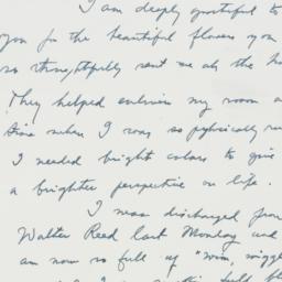 Letter: 1950 February 1