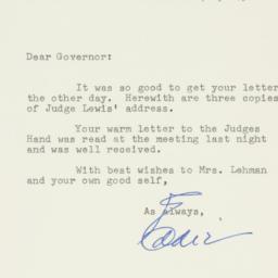 Letter: 1951 December 14