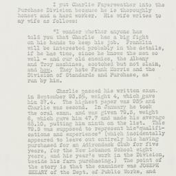 Memorandum: 1933 April 19