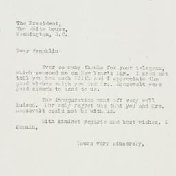 Letter: 1935 January 4