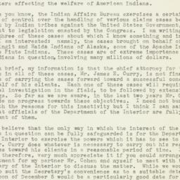 Letter: 1950 November 24