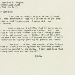 Letter: 1949 March 15