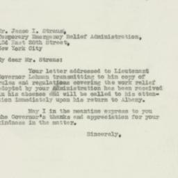 Letter: 1931 November 11