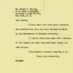 Letter: 1931 June 17