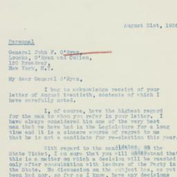 Letter: 1936 August 31