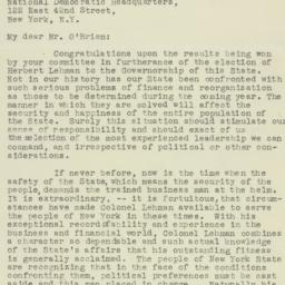 Letter: 1932 October 14