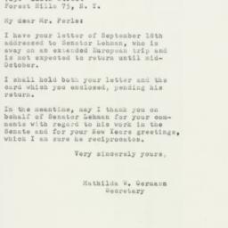 Letter: 1955 September 23