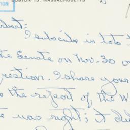 Letter: 1955 January 11