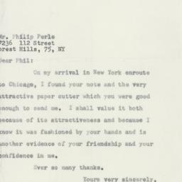 Letter: 1956 August 9