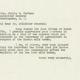 Letter: 1952 March 12
