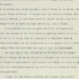 Letter: 1948 November 7