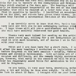 Letter: 1955 November 29