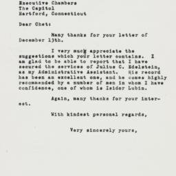 Letter: 1949 December 16
