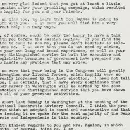 Letter: 1958 December 9