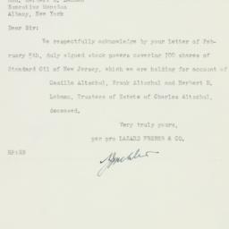 Letter: 1941 February 6