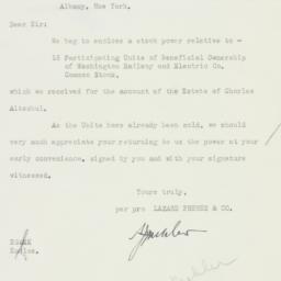 Letter: 1940 January 2