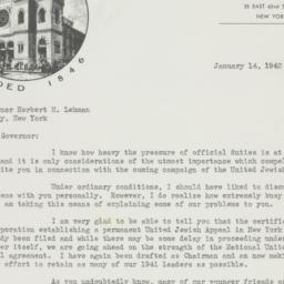 Letter: 1942 January 14