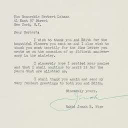 Letter: 1954 December 22