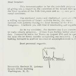 Letter: 1955 August 18