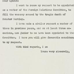 Letter: 1956 May 1