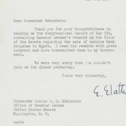 Letter: 1950 May 10