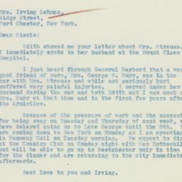 Letter: 1933 June 30